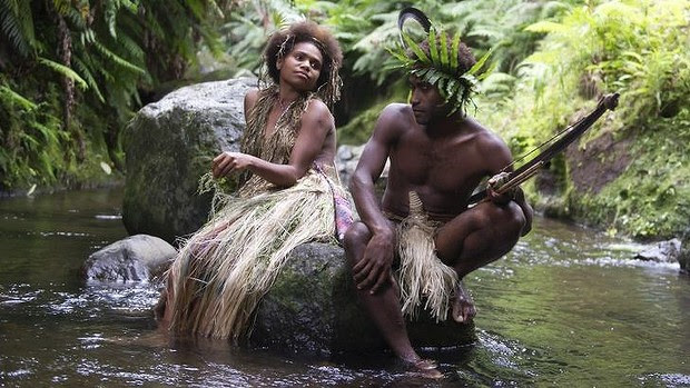 Tribal film ... Dain and Wawa in Tanna which depicts a controversial relationship