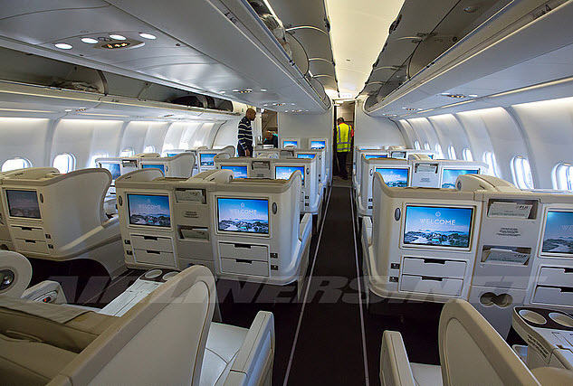 Airbus luxury seating
