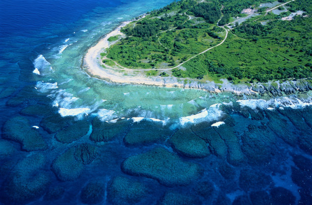 SAMI SARKIS VIA GETTY IMAGES A blue-water cape on Efate, one of Vanuatu's main islands. 