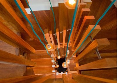 Timber Stairway