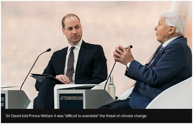 Prince William Interviews Sir David Attenborough