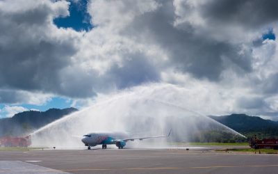 Inaugural Melbourne- Port Vila Flight Launched