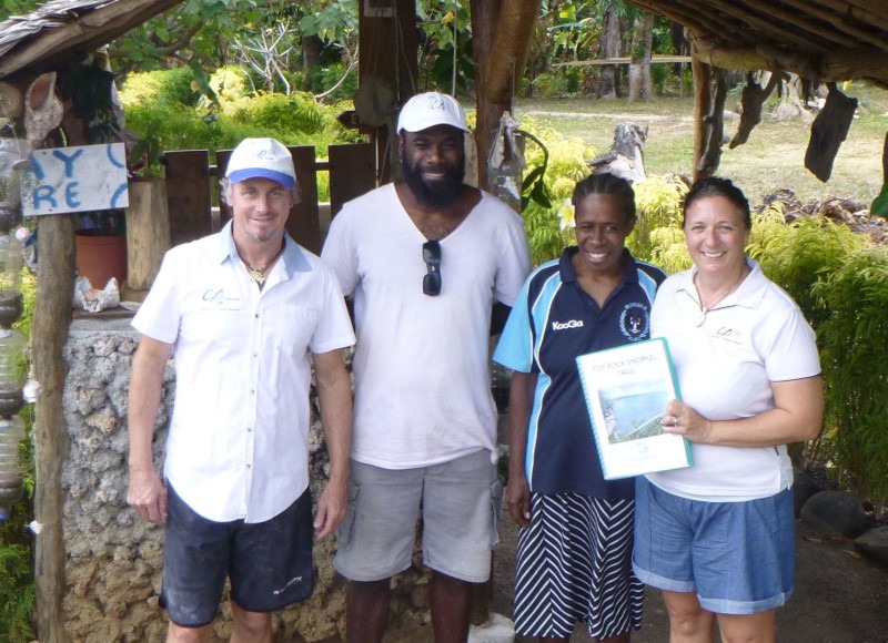 First snorkel trail in Vanuatu launched in North Efate