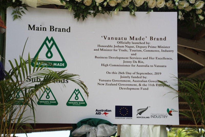 Acting PM launches 'Vanuatu Made' Brand