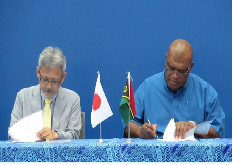 JICA and Gov’t Sign Agreement for Teouma Bridge Reconstruction Project