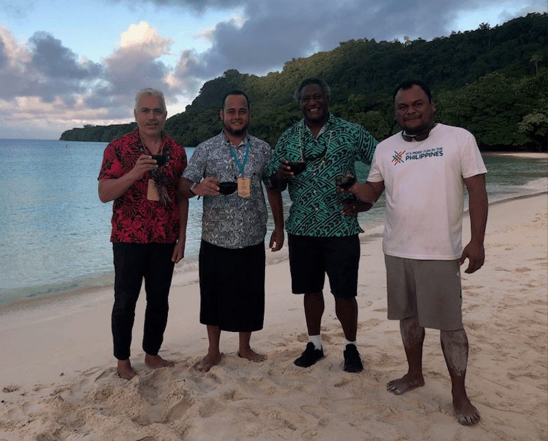 Vanuatu Palau and Cook islands agree on 2020 sustainable pledge to be asked for by all tourists