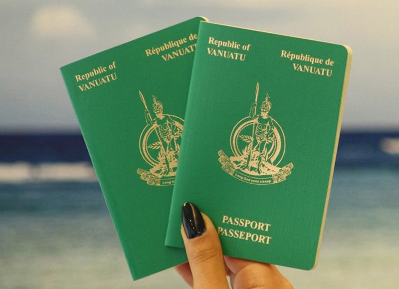 VANUATU PASSPORT BEATS OUT THE COMPETITION NOW 10 IN THE WORLD All