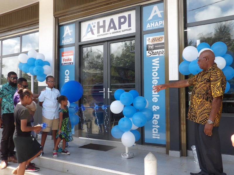 Ni-Vanuatu entrepreneur opens Stationery Shop