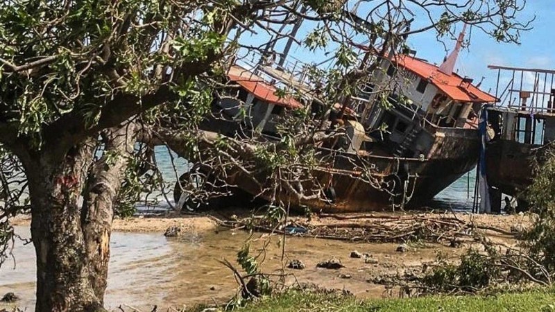 New Zealand Air Force Hercules flies to Vanuatu to assist with cyclone recovery