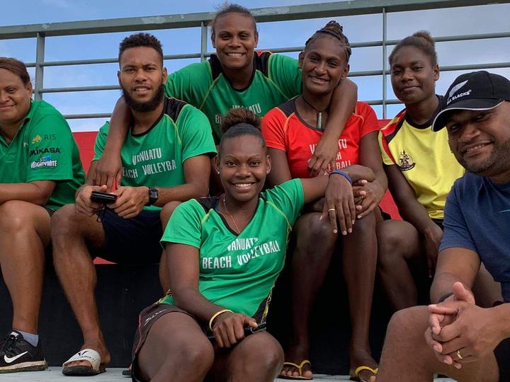 Vanuatu players boost community-based volleyball tournament