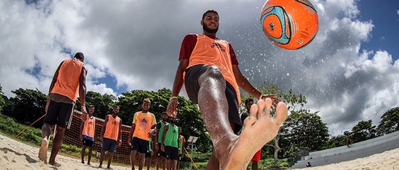 Vanuatu beach soccer on the rise again
