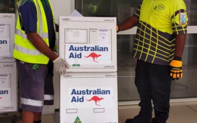 Vanuatu Receives the third batch of covid-19 vaccinations from Australia