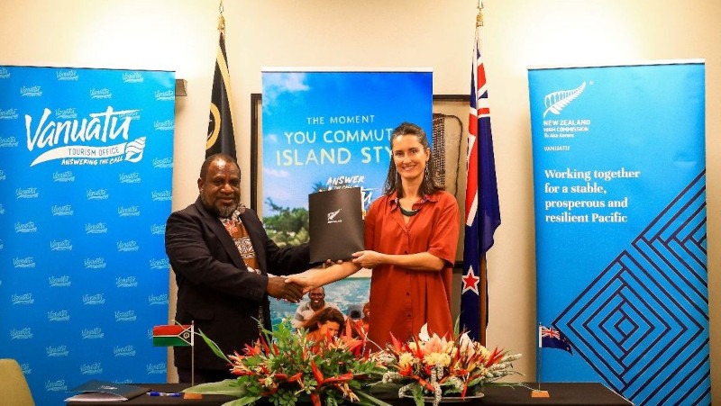 Vanuatu and New Zealand Sign 3-Year Tourism Grant Agreement