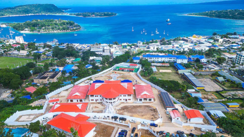 China hands over lavish new presidential palace to Vanuatu, ahead of PM’s visit to Beijing