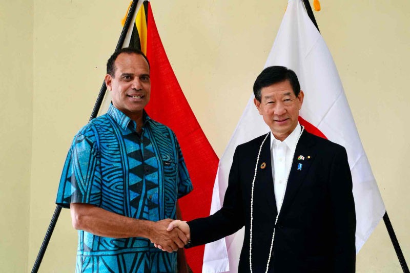 Japanese Environment Minister commends Vanuatu’s bilateral environmental efforts