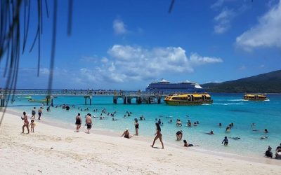 Carnival Cruise shifts focus from Santo to Mystery Island